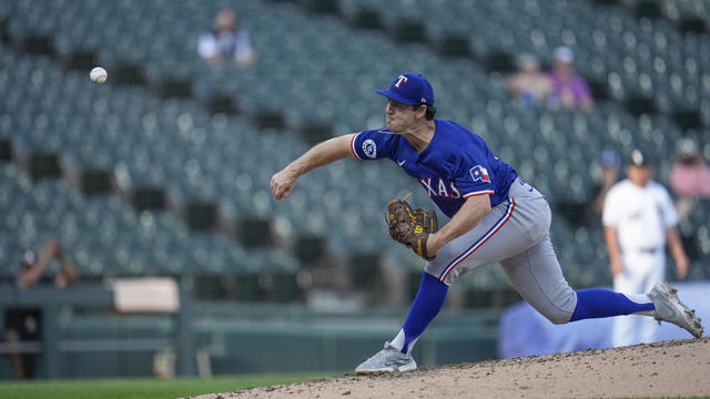 Rangers White Sox Baseball 