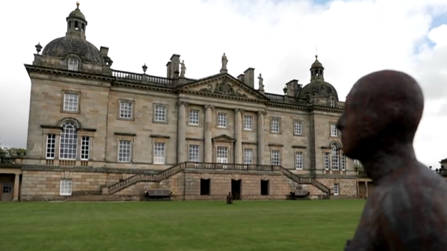 Renowned sculptor Sir Antony Gormley's Time Horizon transforms Houghton Hall's historic landscape