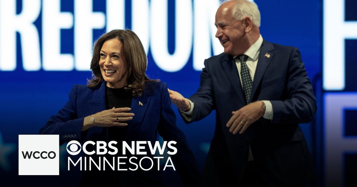 Kamala Harris, Tim Walz sit down for first interview together - CBS ...