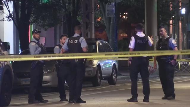 man shot in head Fulton Market 