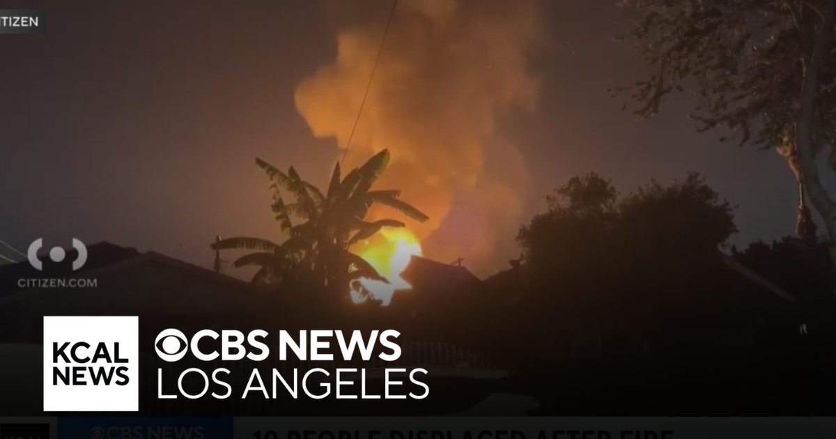 10 people displaced after fire spreads from construction site in South ...