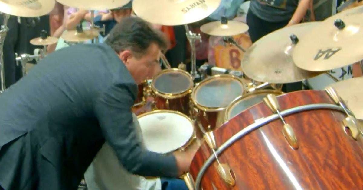 Drummer and collector opens school to inspire young musicians