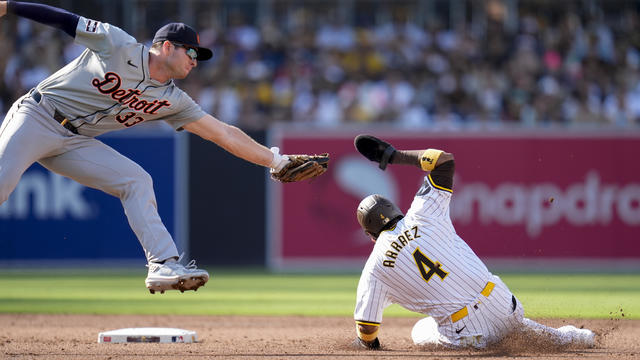 Tigers Padres Baseball 