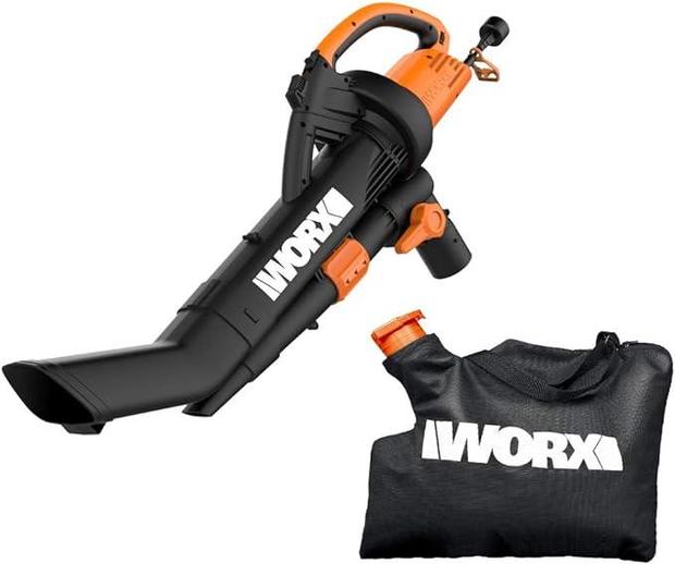 Worx Trivac 3-in-1 Electric Leaf Blower 