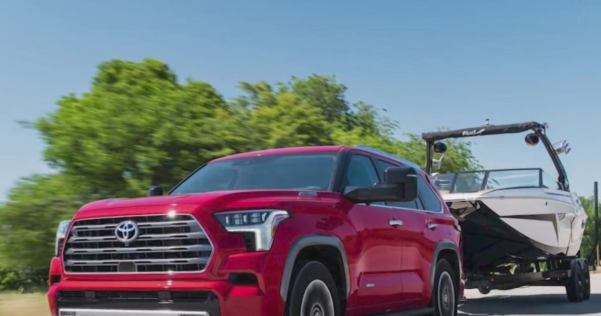 Toyota recalls Sequoia SUVs over safety issue - CBS Texas