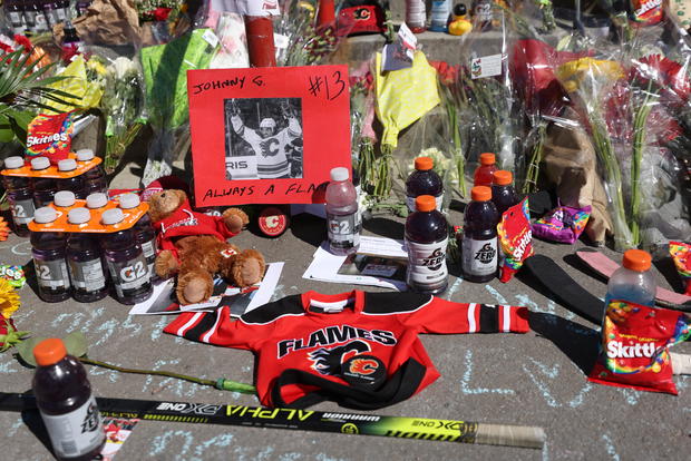 Fans Gather In Calgary To Honor Gaudreau Brothers 