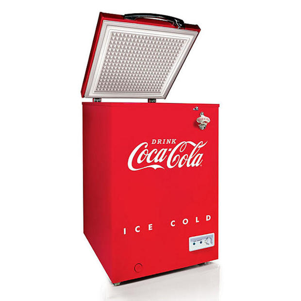 1950s-inspired Coca-Cola refrigerator chest freezer 