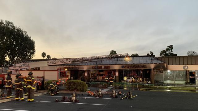 San Jose strip mall fire 