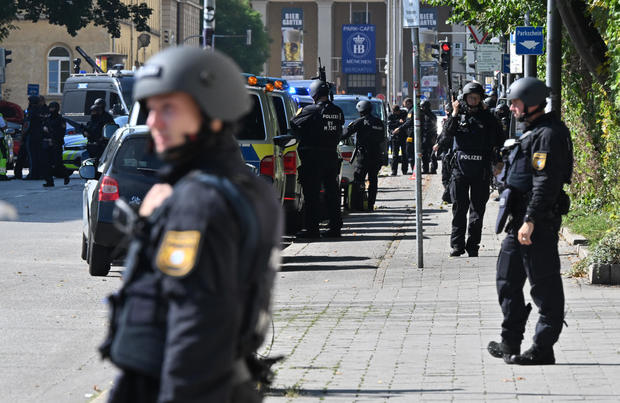 Business City News Police operation in Munich 