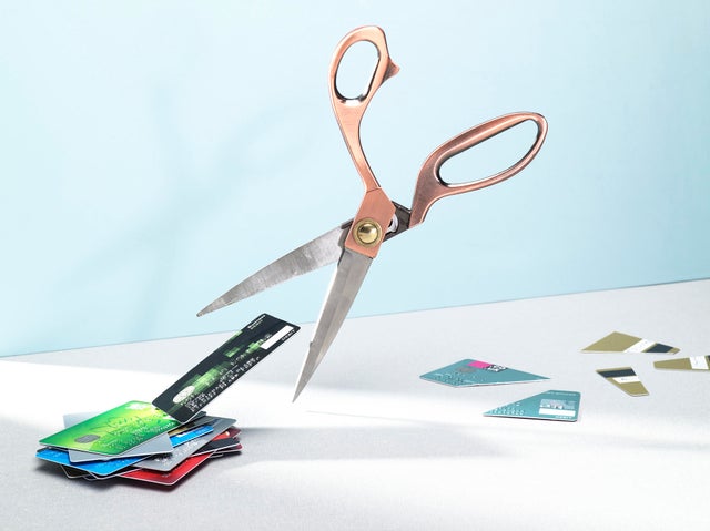 Cut up credit cards