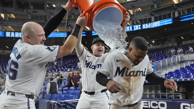 Nationals Marlins Baseball 