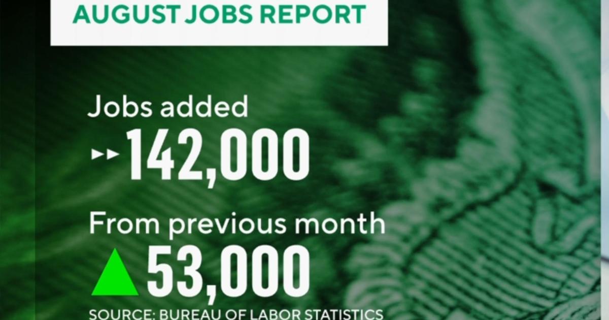 August jobs report falls short of expectations