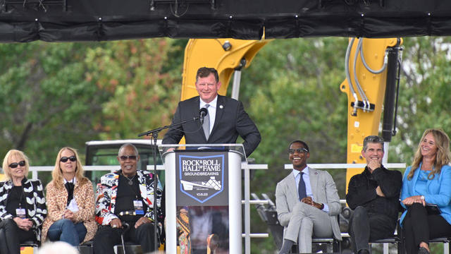 Rock & Roll Hall Of Fame Museum's Expansion Groundbreaking Ceremony 