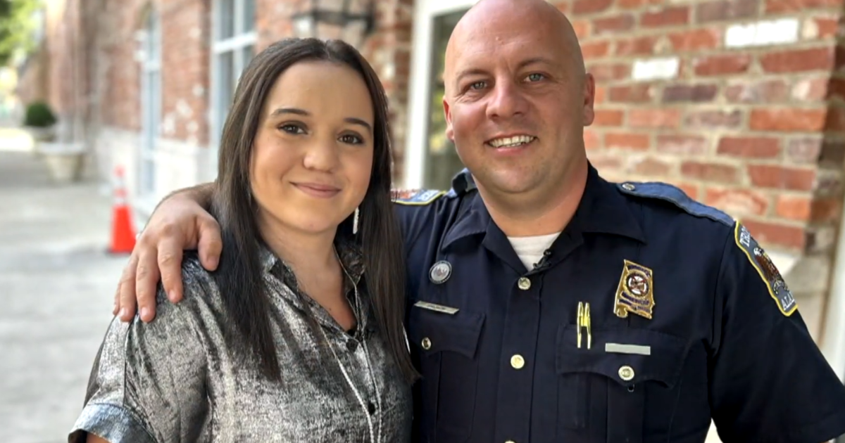 An Alabama woman was pulled over for speeding. Instead of a ticket, the officer gave her some life-changing advice.