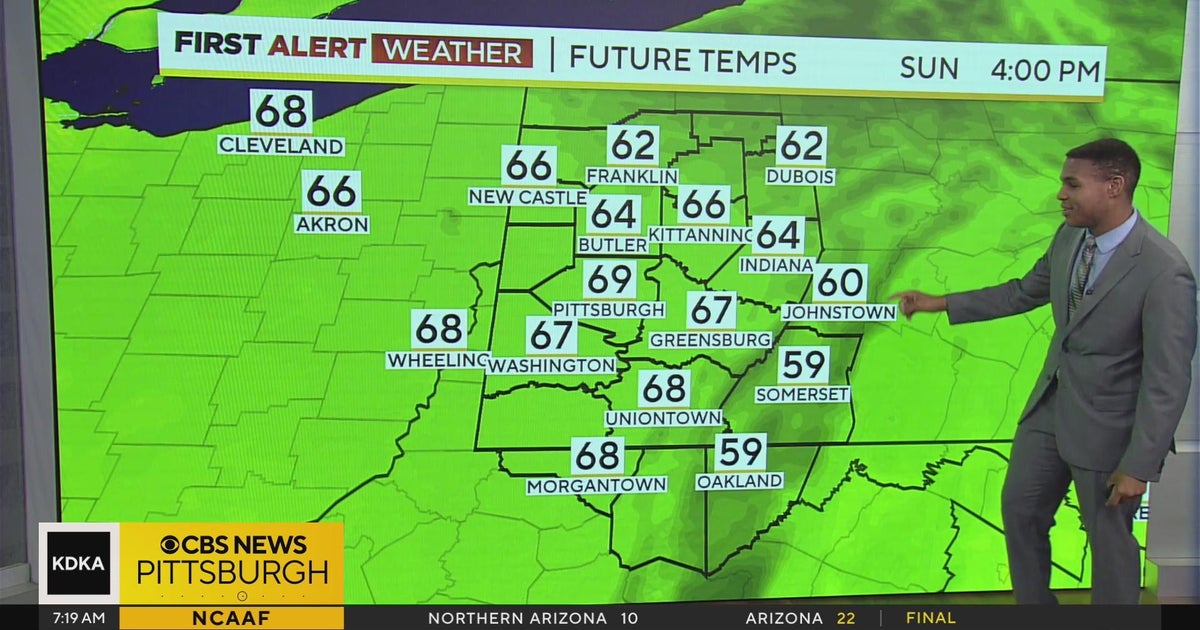 KDKA-TV Morning Forecast (9/8) - CBS Pittsburgh