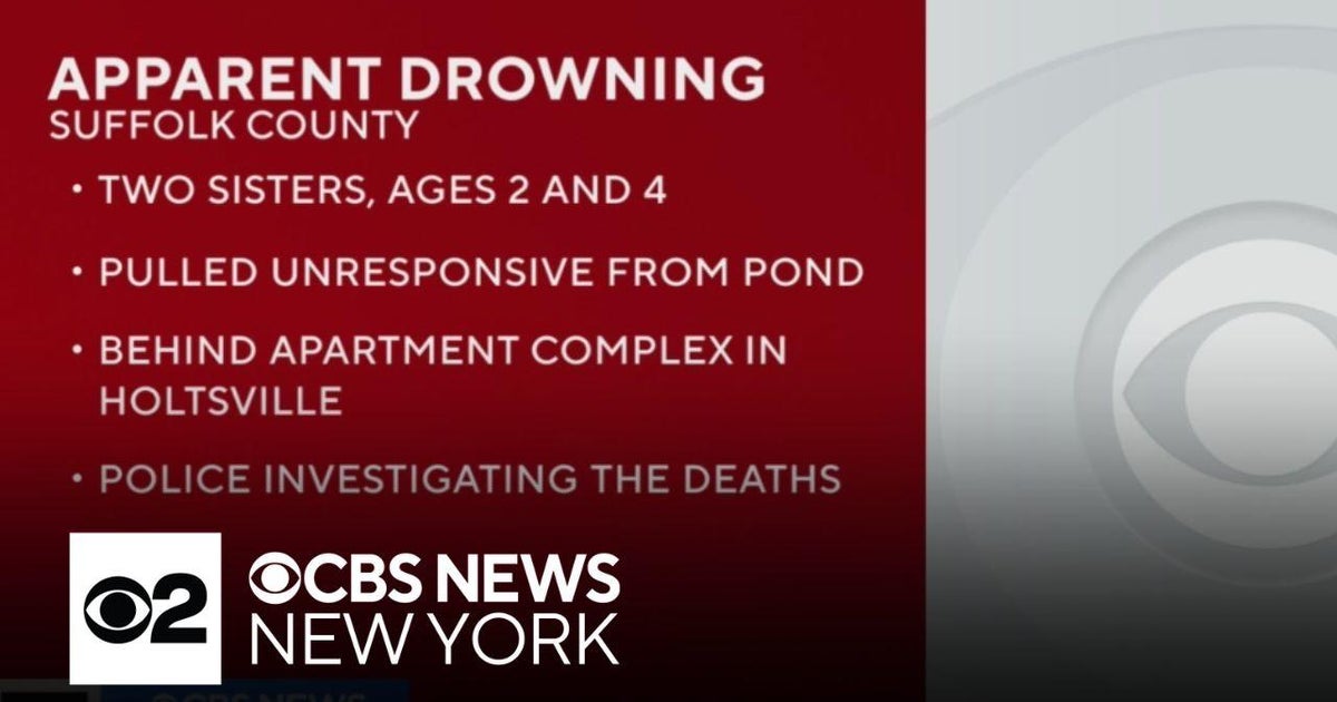 2 children die in apparent drowning on Long Island - CBS New York
