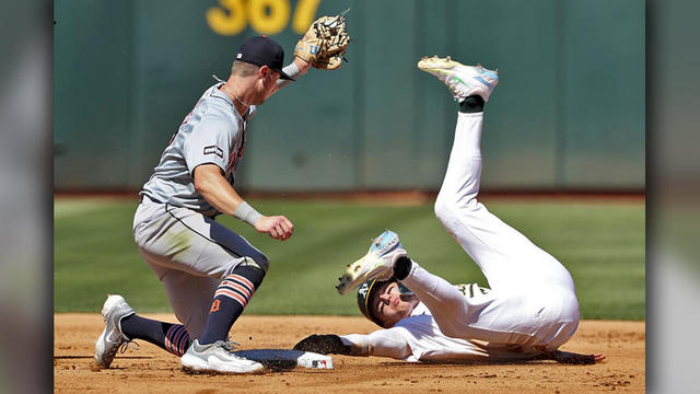 Tigers - Athletics Baseball 