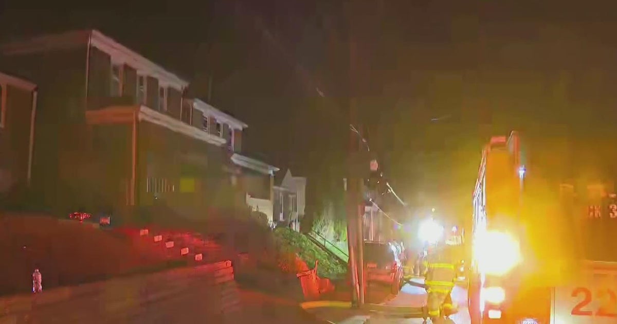 72-year-old woman dies after house fire in Carrick - CBS Pittsburgh