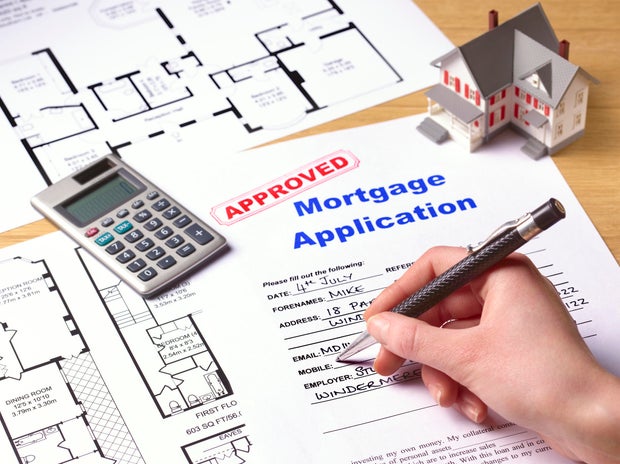 Approved mortgage application