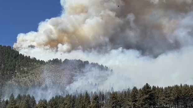 Davis Fire burning near Reno 