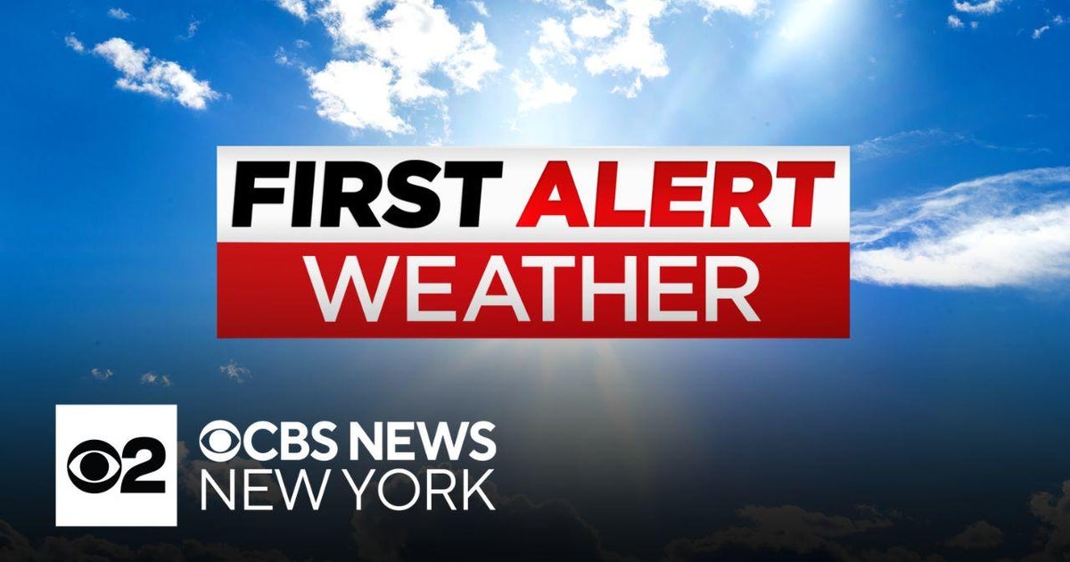 First Alert Weather: Clear skies and sunshine - CBS New York