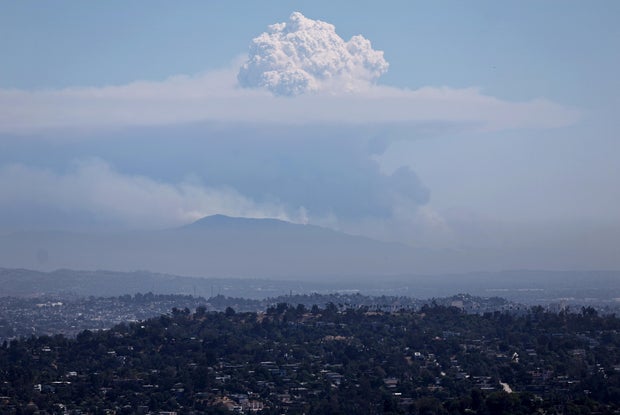 Multiple Wildfires Burn Across Southern California