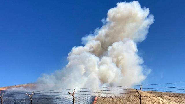 Concord vegetation fire 