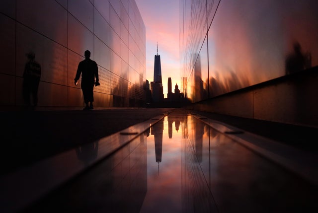 Sunrise in New York City 