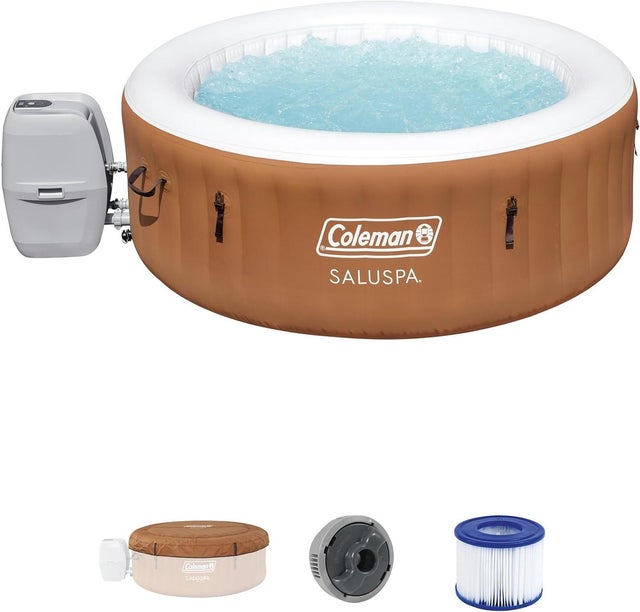 Coleman SaluSpa Inflatable Hot Tub Spa 