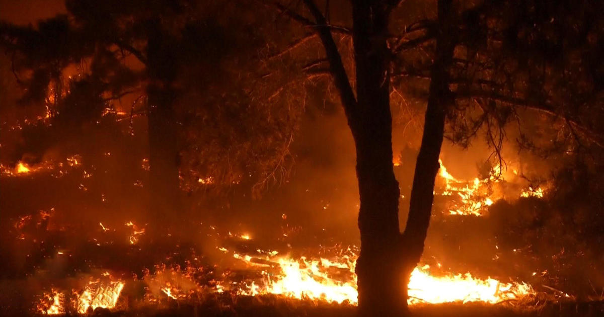 Wildfires rage in California as authorities arrest man for starting massive Line Fire