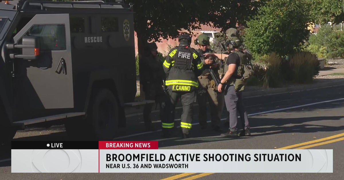 Broomfield police rush to active shooting at apartment complex - CBS ...