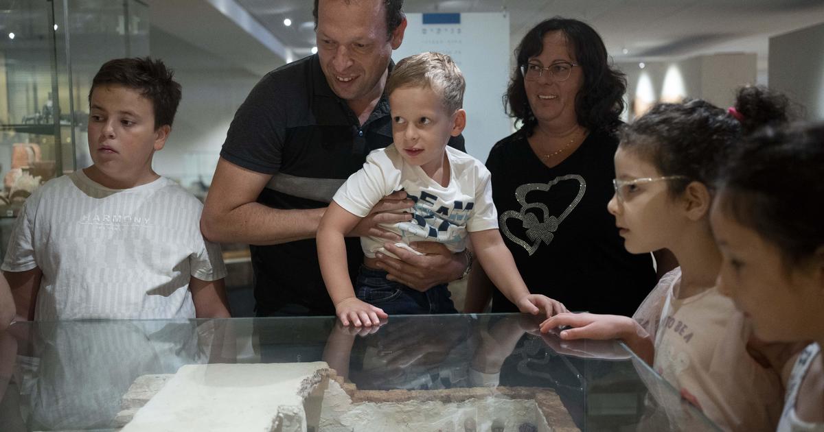 Ancient jar smashed by "curious" 4-year-old is back on display at museum after repairs