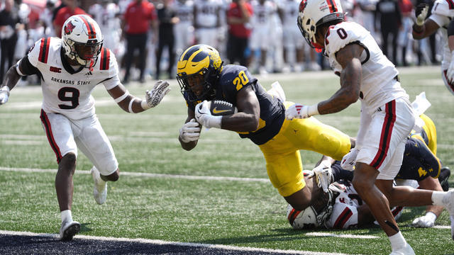 Arkansas St Michigan Football 