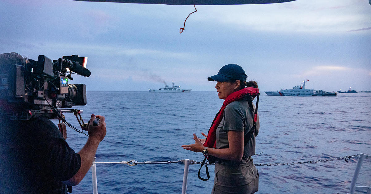 Rammed and surrounded by Chinese ships at sea