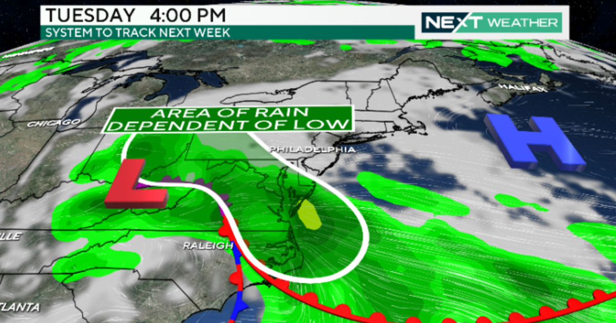 Cooler but dry at the Philadelphia Eagles game at Lincoln Financial Field, rain returns on Tuesday