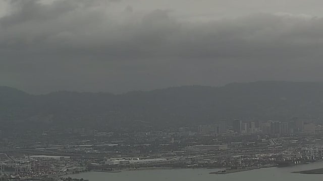 Clouds over the East Bay