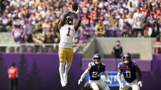 San Francisco 49ers wide receiver Deebo Samuel