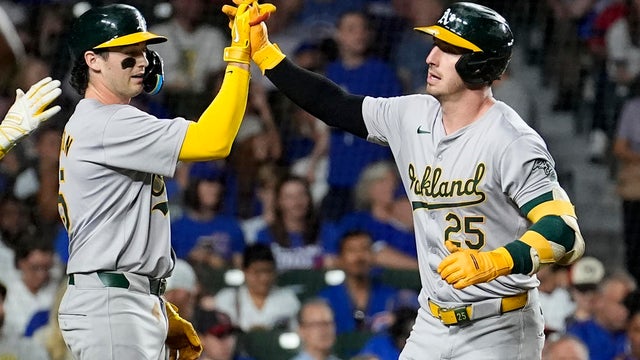 Athletics Cubs Baseball