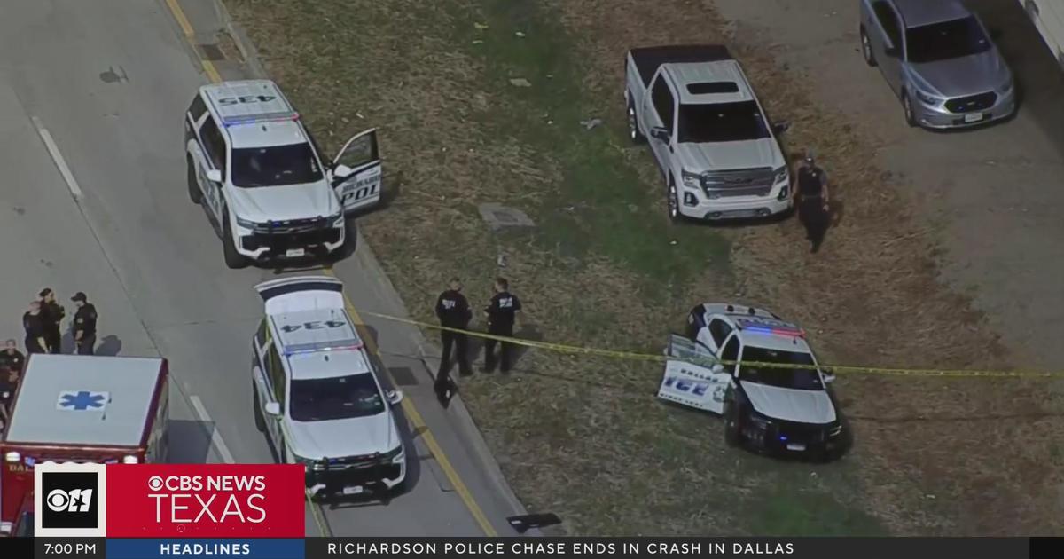 Richardson police chase ends in Dallas, suspect dead