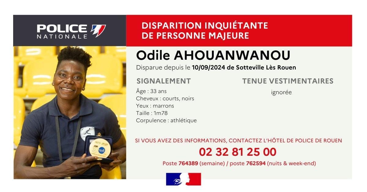 Police in France search for Benin track and field athlete Odile Ahouanwanou, missing for a week in Normandy