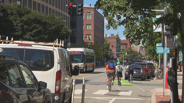 Boston cyclists 