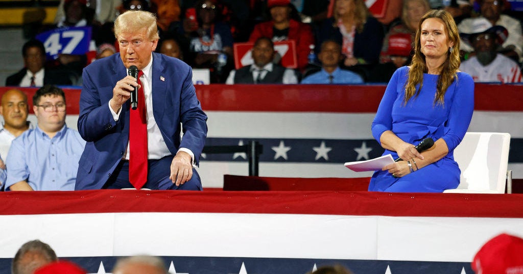 Trump campaigns in Michigan in first appearance since apparent assassination attempt