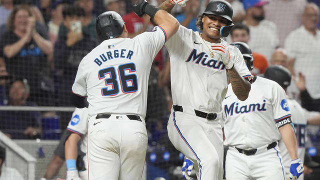 Dodgers Marlins Baseball 