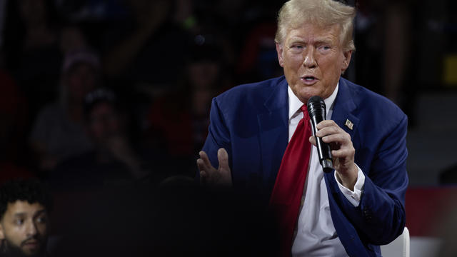 Republican Presidential Nominee Former President Donald Trump Hosts A Town Hall In Flint, Michigan 