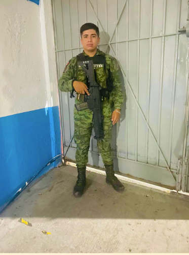 Jose Luis Salinas Pineda served in the Mexican military before journeying north to the U.S., in hopes of finding work and safety, according to his sister.