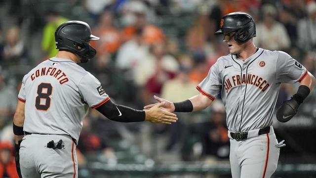 Giants Orioles Baseball 