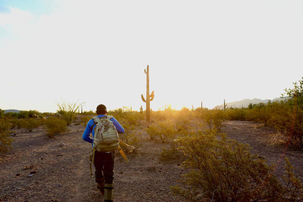 The search for 21-year-old Jose Luis Pineda Salinas inside the remote and rugged Organ Pipe Cactus National Monument in Arizona started minutes after sunrise. 