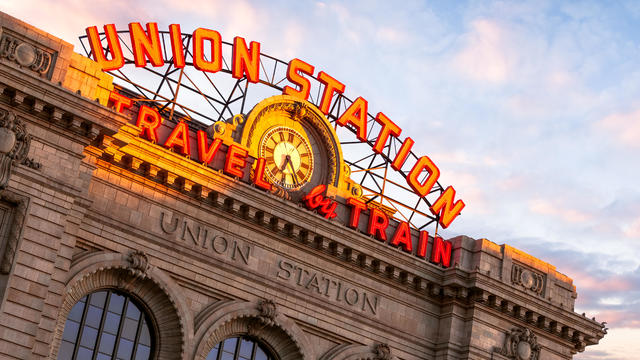 Sunrise, Union Station, Travel by Train, Denver, Colorado, America 