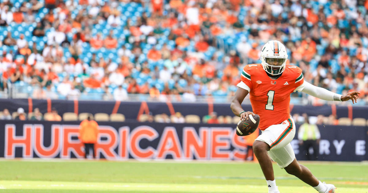 Cómo ver el partido de fútbol americano universitario de la NCAA entre Miami y el sur de Florida hoy: opciones de transmisión en vivo y más