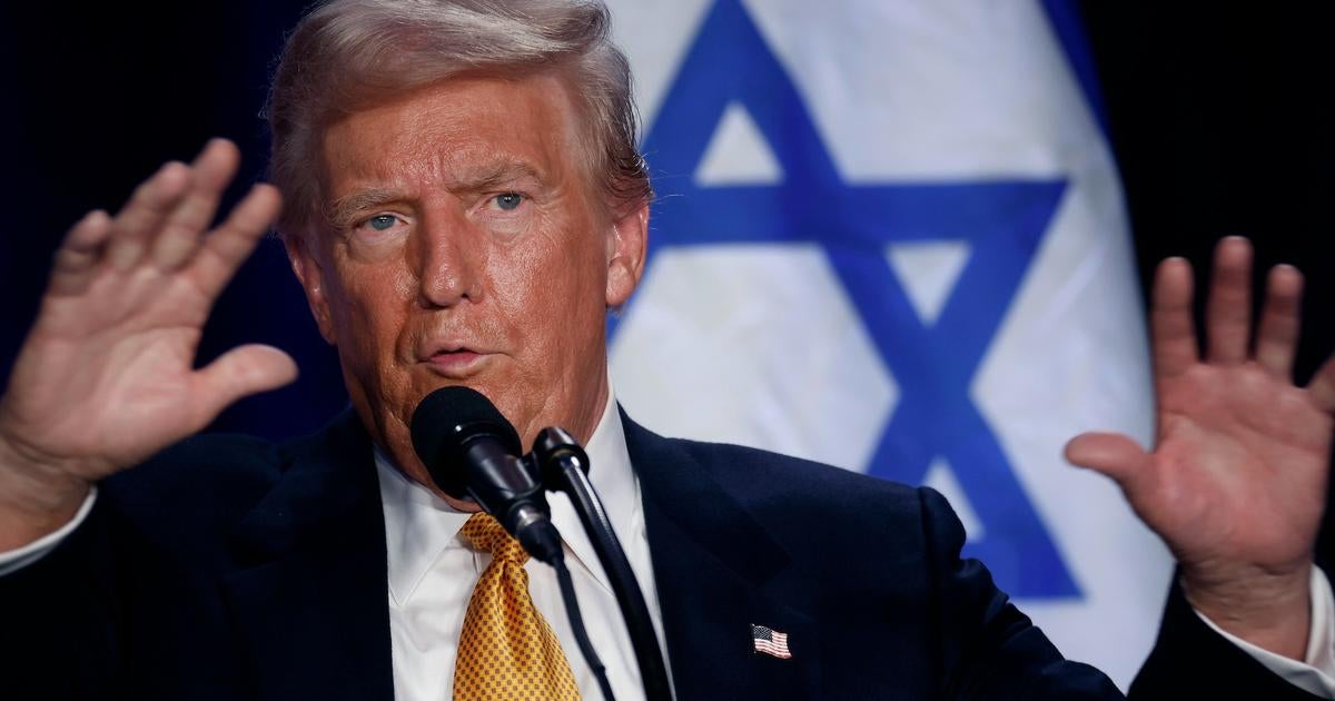 Trump slams Jewish Americans against him, makes Israel warnings